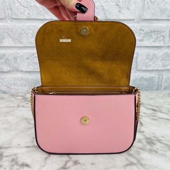 Coach Gemma Crossbody With Jeweled Buckle In Powder Pink Multi - Picture 7 of 11